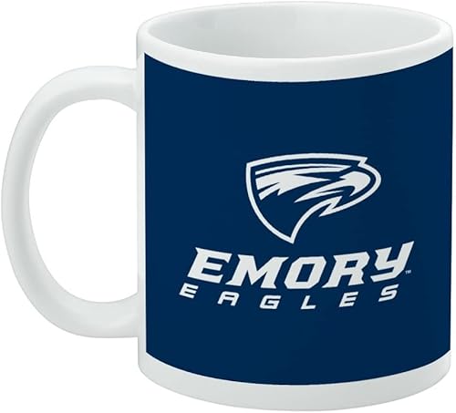 Miniatura 3 de GRAPHICS & MORE Emory University - Taza de café de cerámica con logotipo primario de la universidad, tazas de regalo novedosas para café, té y