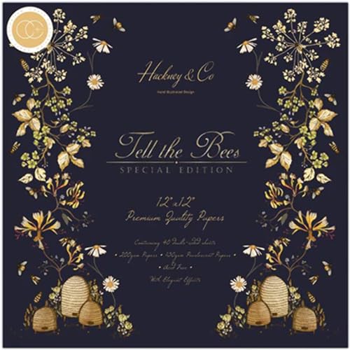 Tell The Bees - Special Edition Premium Paper Pad, 12-x-12-Inch