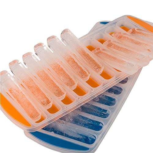 Bandeja de Hielo Silicona Verde Sin Tapa 10 Cubos miniatura 4
