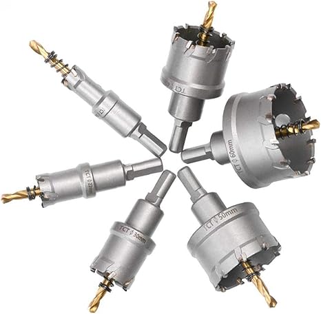 Amazon Co Jp 集合セットは ホールソーツールはtctステンレス鋼板金属炭化物ドリルwpc銅鉄合金をビット6 Diy 工具 ガーデン Amazon Co Jp 集合セットは ホールソーツールはtctステンレス鋼板金属炭化物ドリルwpc銅鉄合金をビット6 Diy 工具 ガーデン