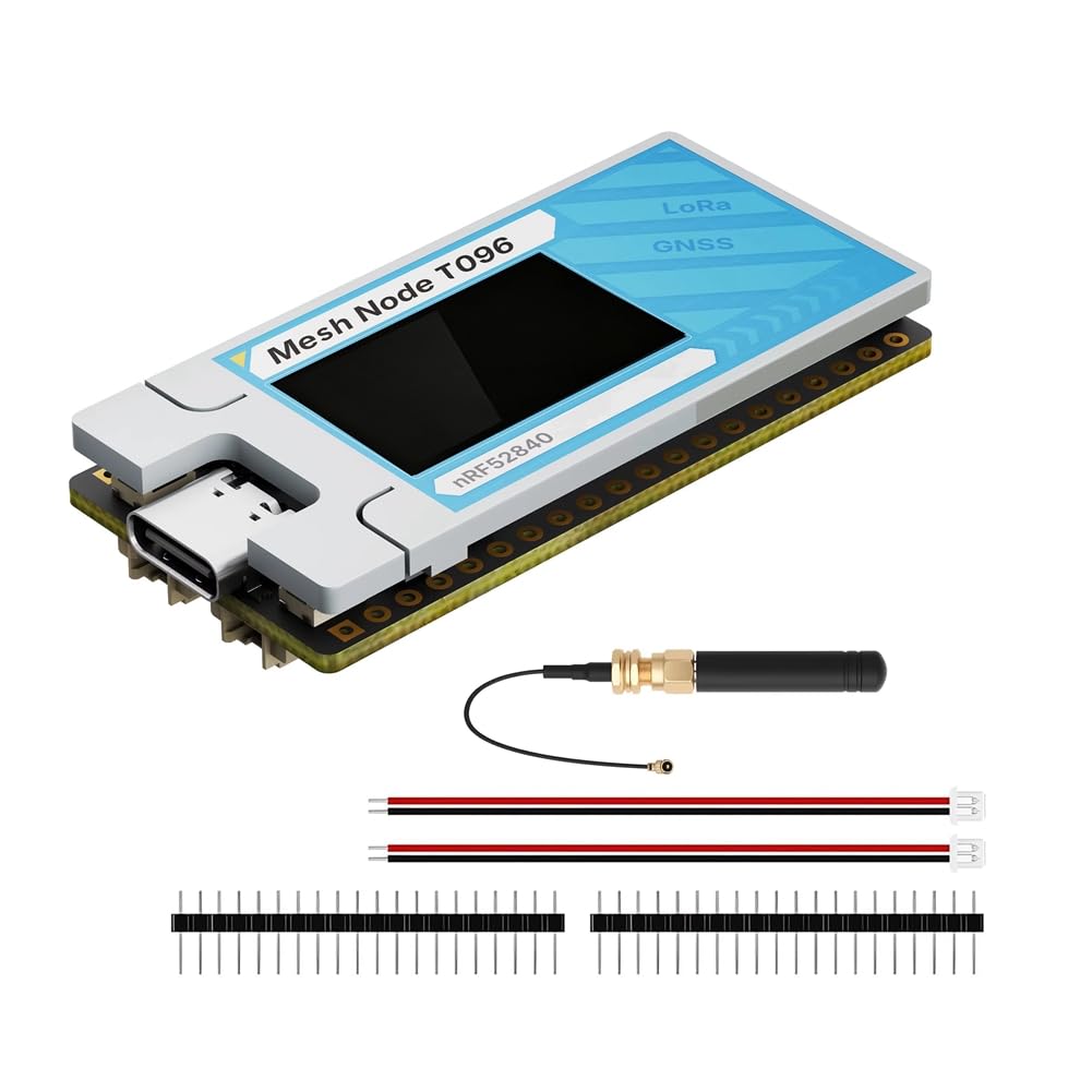 Heltec Mesh Node T096 863-928MHz Meshtastic NRF52840 Tracker Lora Node SX1262 Bluetooth