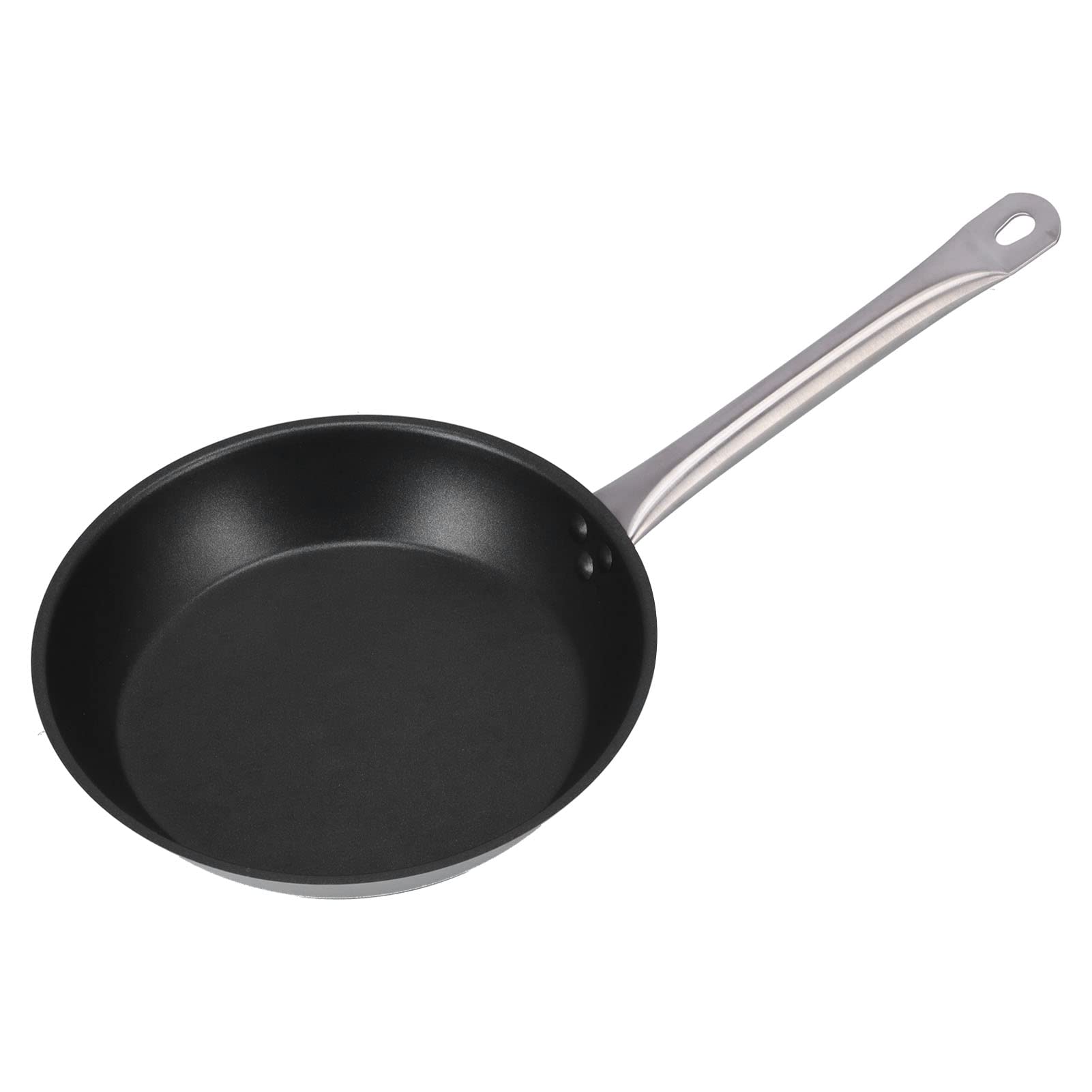 Patelnia ze stali nierdzewnej 304 Nieprzywierająca, odporna na ciepło patelnia do smażenia jajek Profesjonalne naczynia kuchenne do kuchni restauracyjnej (280 * 50mm)