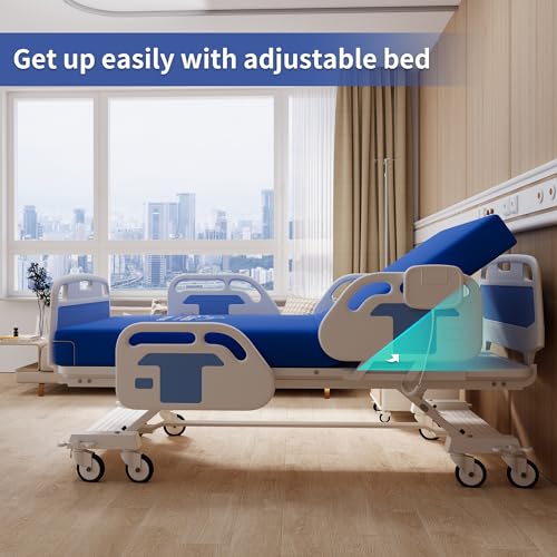 ESHINE Hospital Bed Mattress with Waterproof Cover, Fluid-Resistant Medical Bed Mattresses, Homecare Foam Mattress 80\'\'x 35\'\'x 6\'\', Max. 450lbs - Thumbnail 2