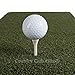 The Original Country Club Elite® by Real Feel Golf Mats® 1' X 3' Hitting Strip| Heavy Duty Commercial Practice Mat | Accepts A Real Tee | Swing Down and Through | Indoor/Outdoor
