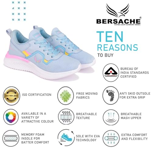 Image of BERSACHE Sports,walking,Gym, Trending Running Shoes For Women's /Girl's