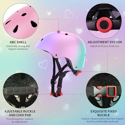 Kids Bike Helmet for 2-3-5-8-14 Ages Girls,Boys,Toddler,Kids