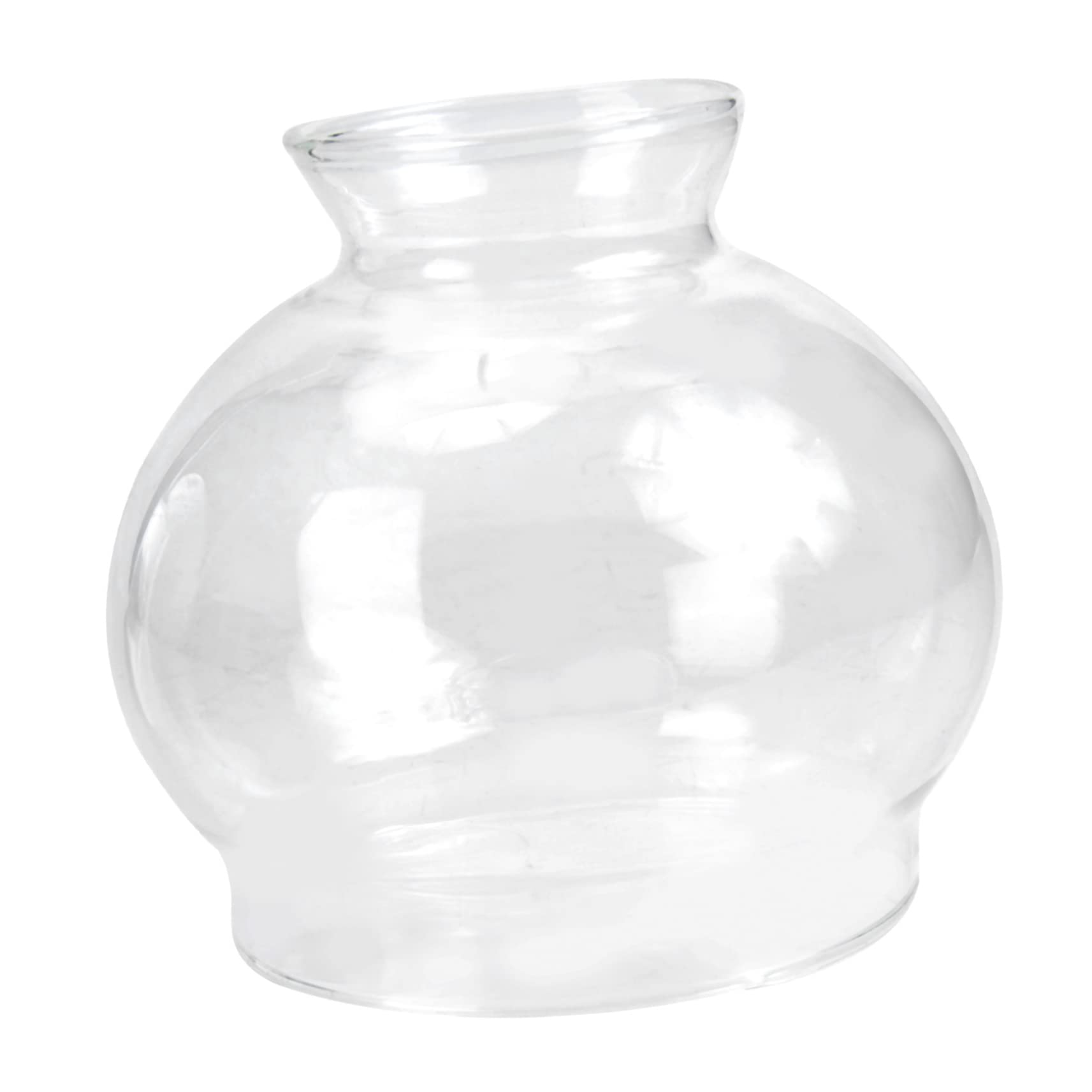 CIYODO Windproof Kerosene Lamp Shade Glass Replacement Lampshade Retro Style Cover for Home and Temple Decoration