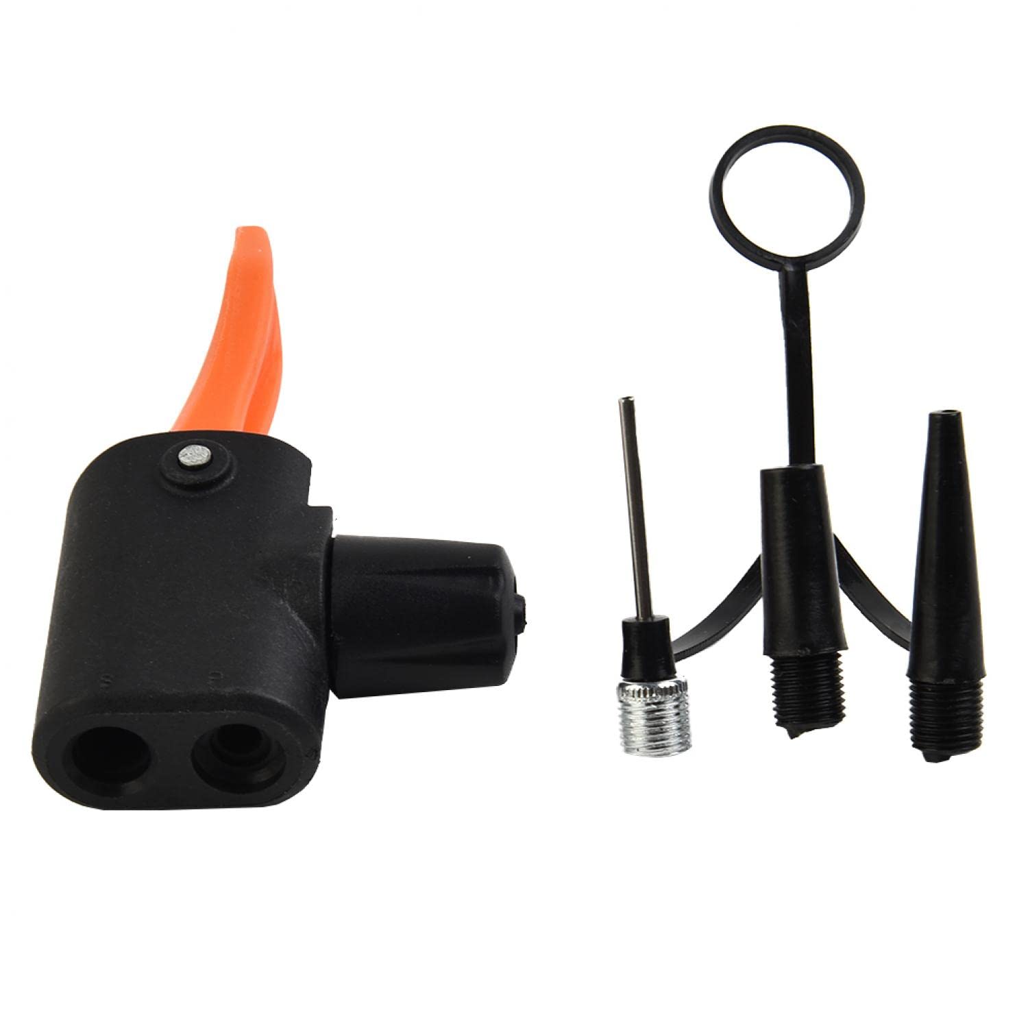 2 Teste Doppia Pompa Per Bici - Adattatore Valvola Schrader E Presta, Compatto E Universale - Foto 13