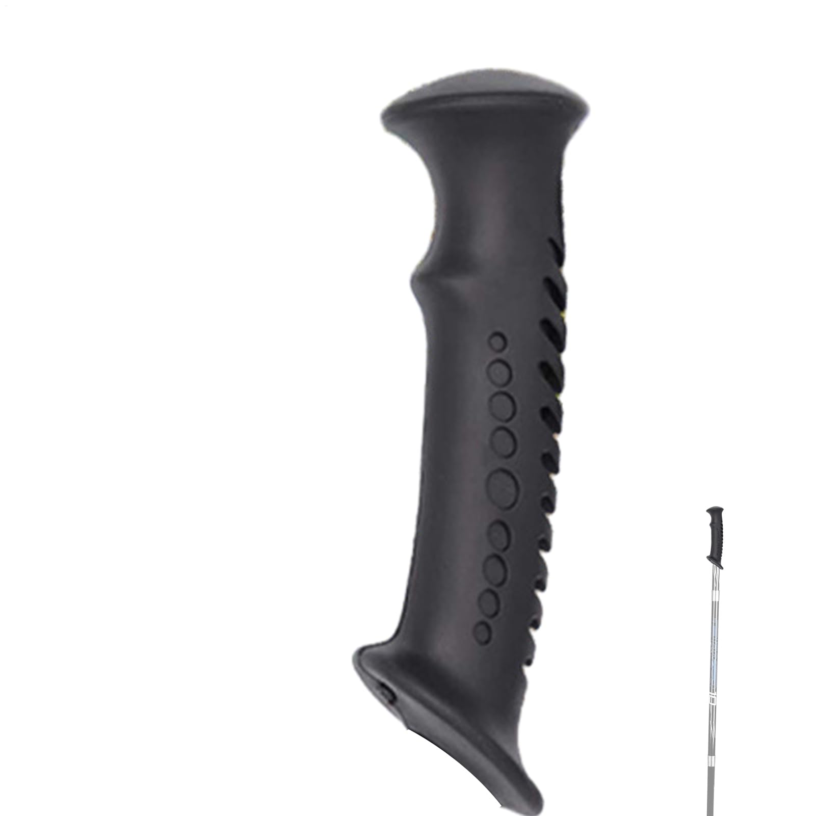 Cane Handle Grip – Anti Slip Walking Stick Accessory, Sturdy Construction, Lightweight Design For Daily Support | Enhanced Universal Monopods, Unipods, Hiking Staff, Trekking, Elderly