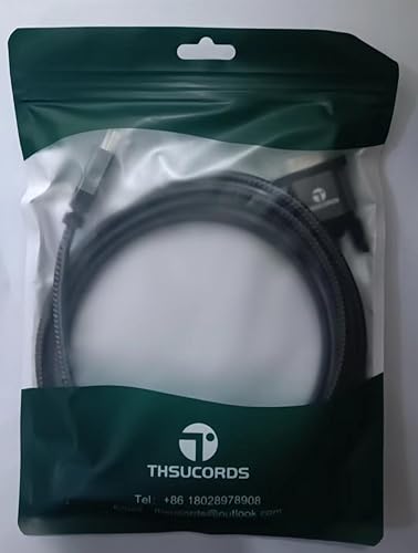 Miniatura 9 de Cable HDMI a VGA de 6.6 pies chapado en oro trenzado HDMI a VGA (hombre a macho) para computadora, computadora de escritorio, laptop, PC, monitor,