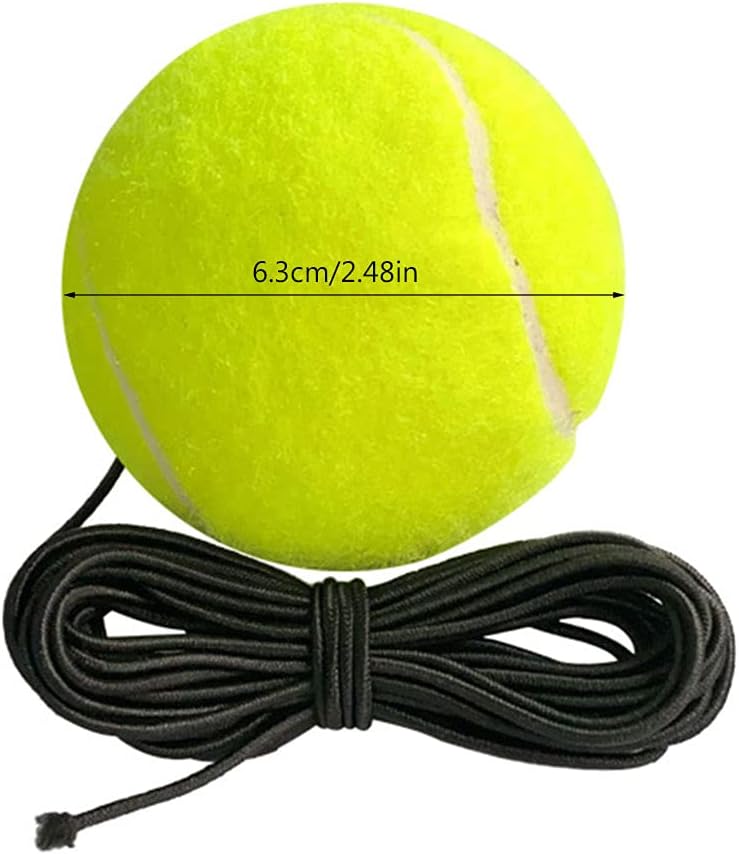 Gona Tennis Trainer Ball with String1pc, Tennis Elastic Training Ball, Training Equipment for Tennis Trainer Practice Exercise, for Adults Children : Sports & Outdoors