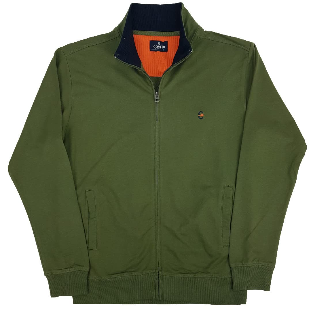 Kombinezon męski pełny Garzata Zip Bawełna Lekki rozmiar plus XXXL 4XL 5XL 6XL, Wojskowy, 3XL