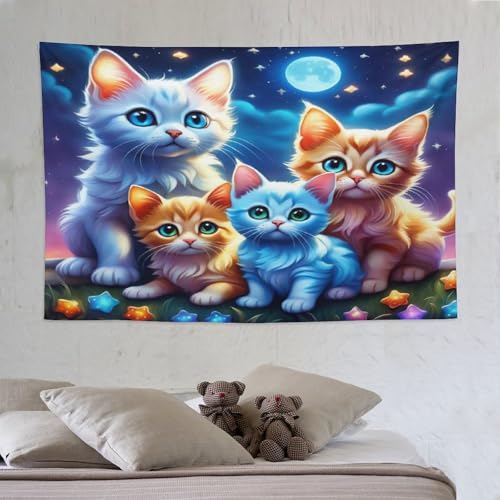 Décoration de dortoir et chambre : la tapisserie artistique PAZZK 150x230cm