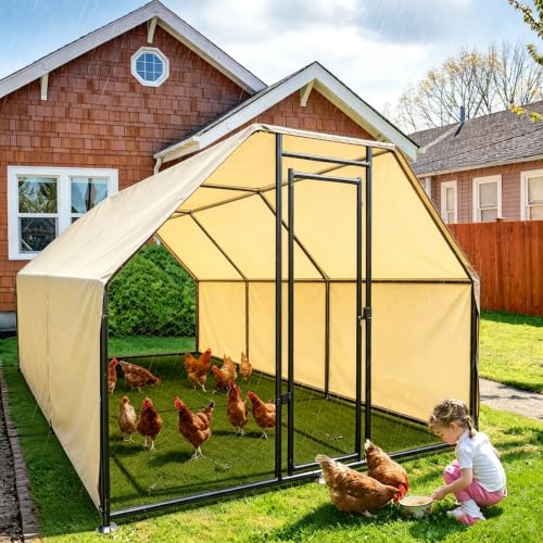 Voile d’ombrage rectangulaire 2.5x6m bâche imperméable sable - 4