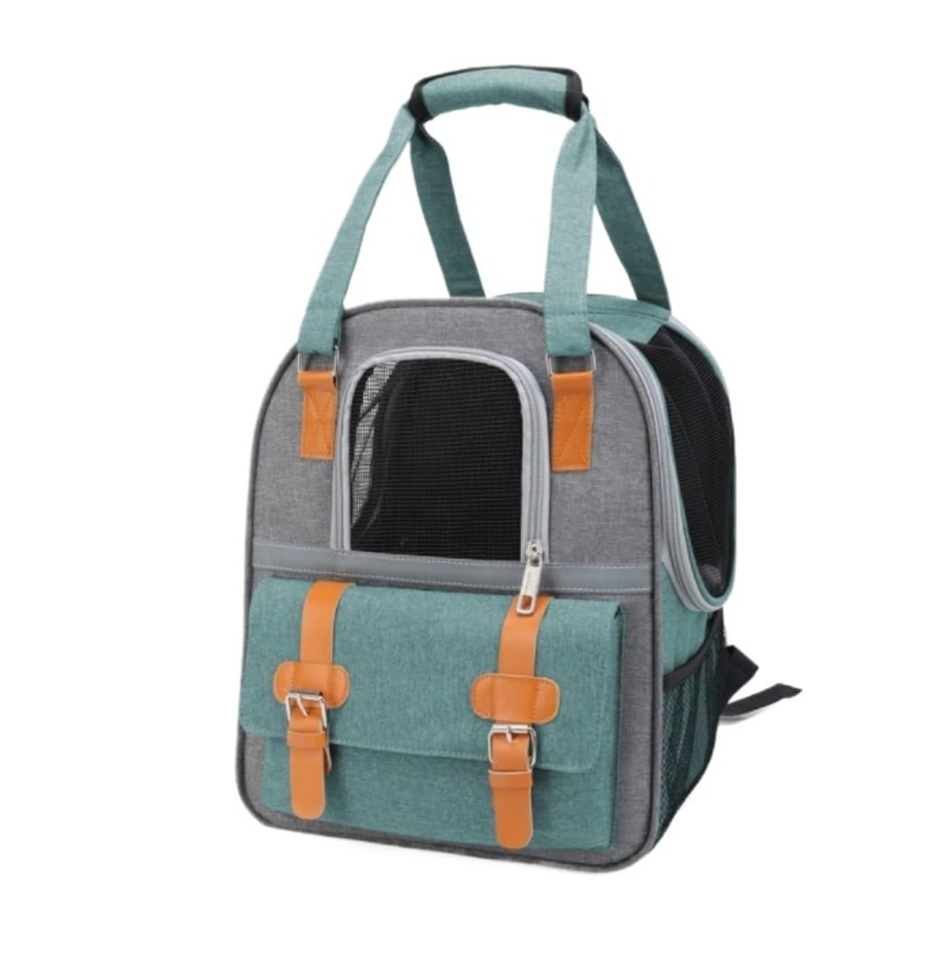 Transportin Gato Mochila Portátil del Portador del Animal Doméstico De La Bolsa De Viaje del Animal Doméstico para La Mochila del Portador De Los Gatos para Los Perros Domésticos Trasportines Gato (C