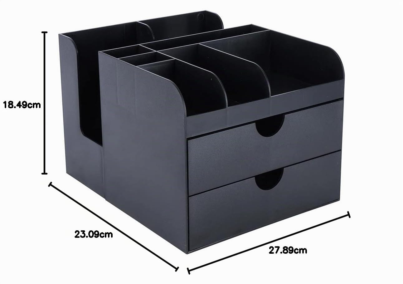 Vencer Organizador de condimentos y accesorios de café, negro VCO-002