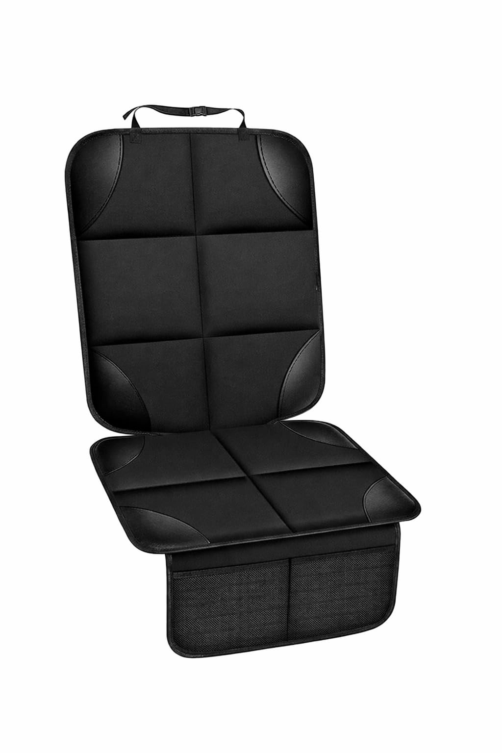 OTOKEA For Mercedes Gla & Glb - Car Seat Protector for Baby and Child Car Seats, 600D Oxford and PVC Leather, Waterproof, with Storage Pockets, Black