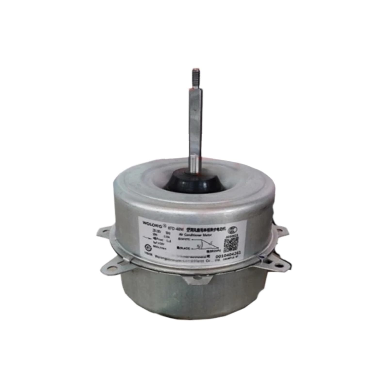 Motor de ventilador exterior de aire acondicionado Compatible con Haier KFD-25 KFD-25GW KFR-26G KFR-25GJ 0010404261G Reemplace el motor del ventilador