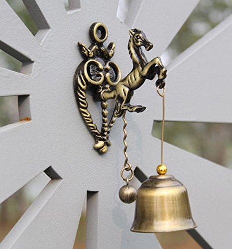 アンティーク真鍮　馬呼び鈴 Amazon | Boa Sorte アンティーク ドアベル マグネット 動物 モチーフ