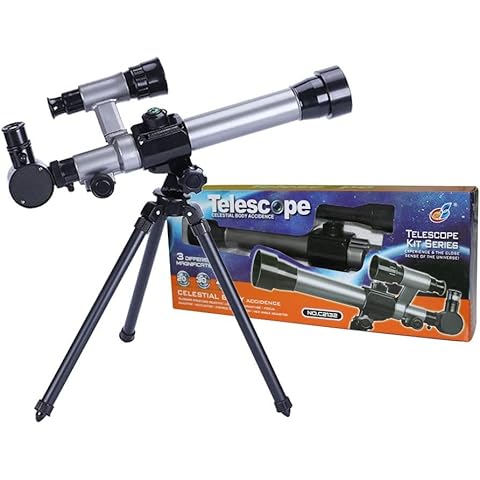 Telescopio astronómico ajustable para niños principiantes ALEENFOON Cover