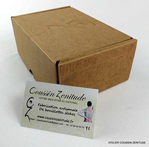 Bouillotte sèche Zénitude en lin bio, un instant de douceur et de sérénité - 6