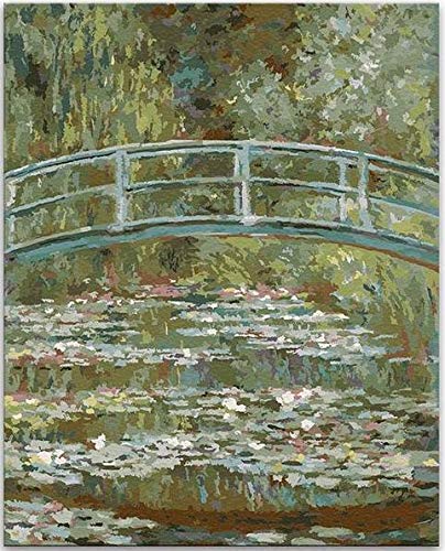 Amazon.com: Bridge Over a Pond of Water Lilies - Claude