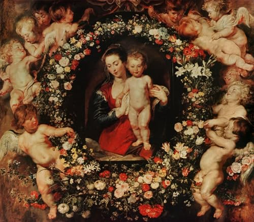 Tableaux Graffiti Art Mural pour mur vide, grand poster Rubens moderne 60x90