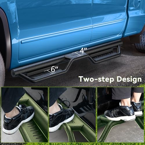 Estribos para RAM 1500 Crew Cab 2019-2026, Negro miniatura 5