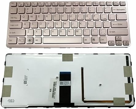 YANHAO [Laptop Keyboard] US Backlit New Laptop Keyboard for Sony VAIO SVE 14 SVE14 SVS14 SVE14A SVE14A18ECH E14A18ECS E14A17ECP E14A17ECW [Easy Installation] (Color : Pink)