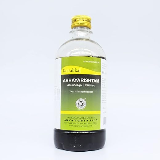 Arya Vaidya Abhayarishtam 450ML Pack - Sukanthi Pills 1gm