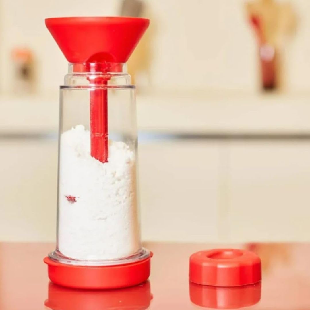 Tapioqueira Polvilhador para Tapioca – Peneira Manual para Farinha e Goma – Ideal para Tapioca, Panquecas e Receitas Saudáveis – Fácil de Usar e Limpar