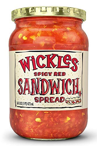 Miniatura 2 de Wickles Spicy Red Sandwich Spread, 16 oz (Paquete - 3)
