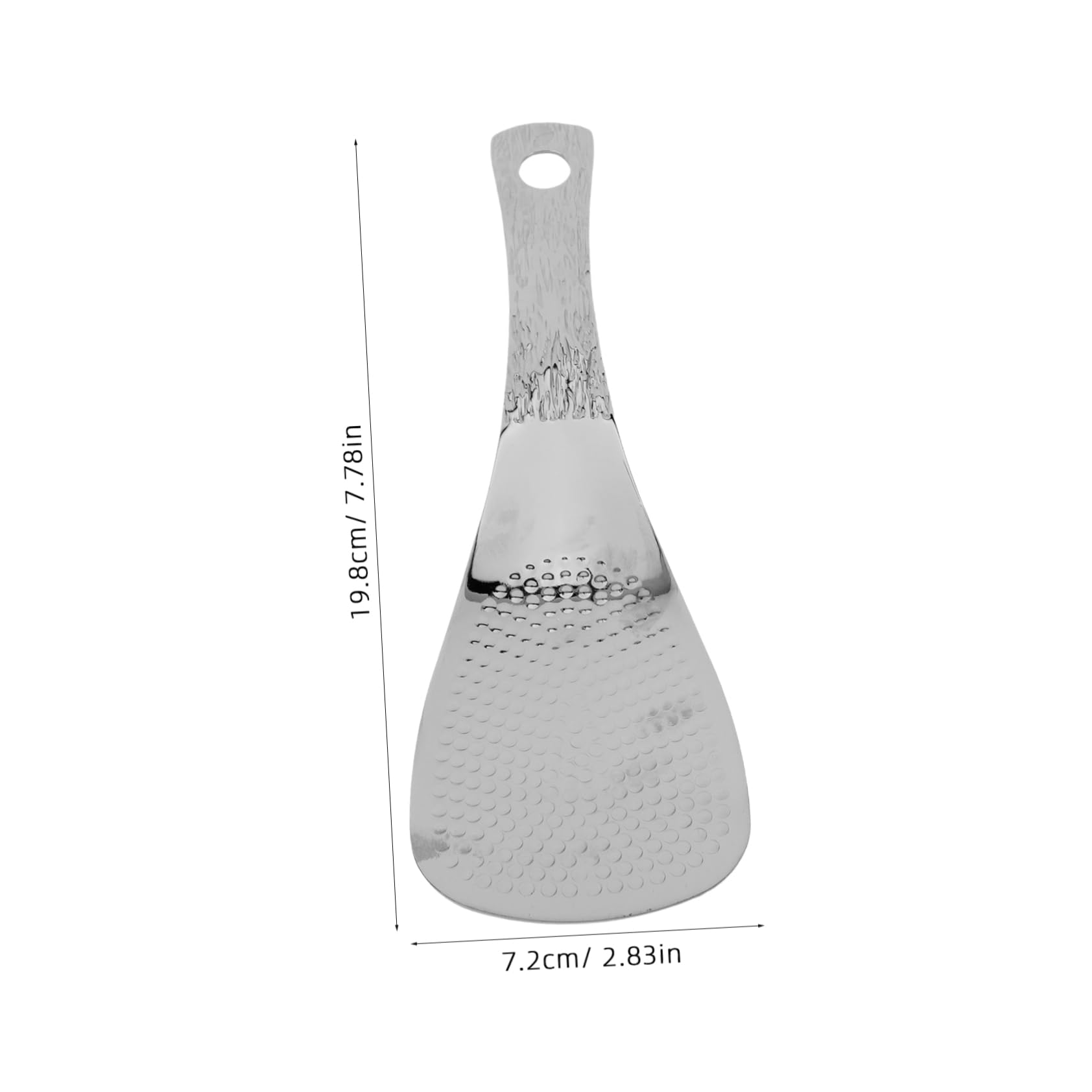 Cabilock Rice Serving Spoon with Mirror Finish Dual Use Stainless Steel Rice Scooper for Serving Rice and Vegetables Easy to Clean Non Stick Surface for Home Kitchen