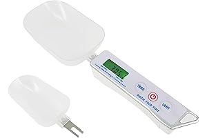 Precisión culinaria en cada cucharada: cuchara digital con báscula integrada