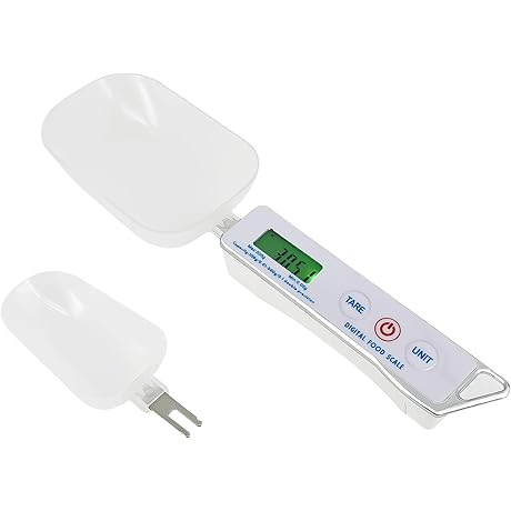 Precisión culinaria en cada cucharada: cuchara digital con báscula integrada