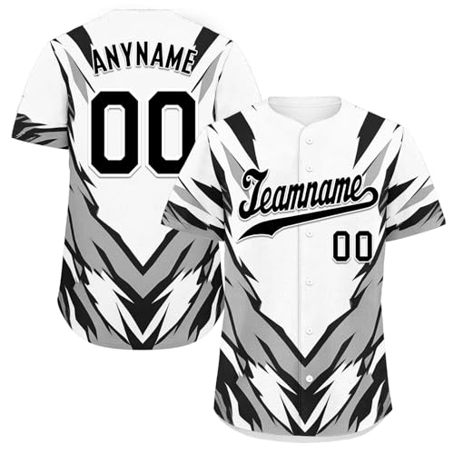 Custom Baseball Jerseys Personalized Softball Shirts Sports Uniform Customized Tee for Men Women Youth