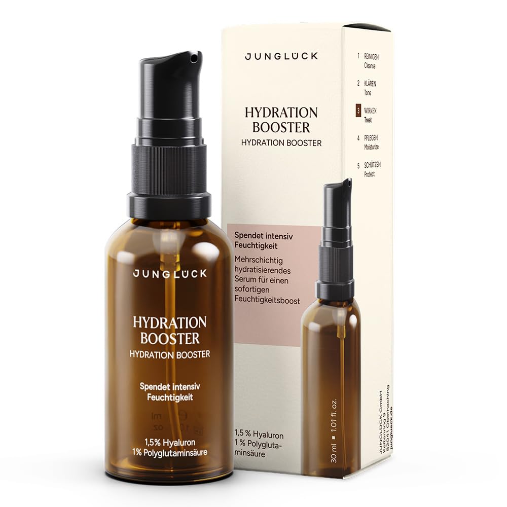 JUNGLÜCK Hydration Booster – Hochdosiertes Well Aging Hyaluron Serum
