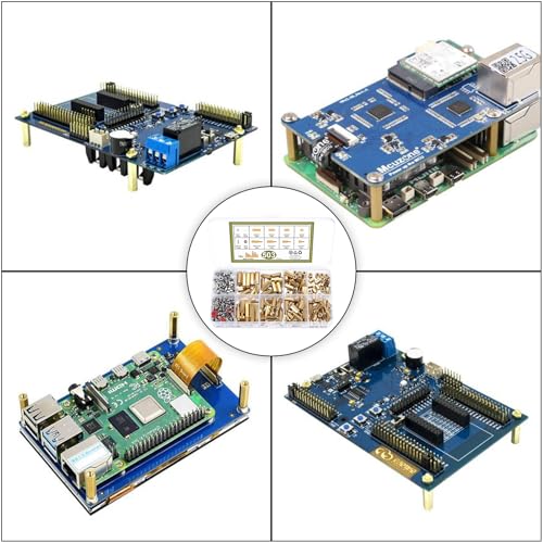 503 Stk M2.5 Messing Männlich Weiblich Hex Schrauben Nuss Sortiment Kit, PCB Board/Platinen Sechskant Gewindemutter Abstandsbolzen Abstandshalter Spacers Standoffs