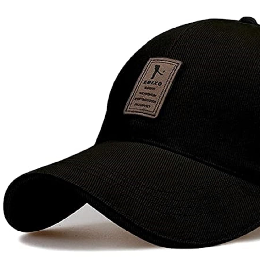 CAPITEUM Cotton Stylish Sport Baseball Cap & Stylish Aviator Wayfarer Sunglass for Men's and Boy's (Pack of 2) Black, Free Size 4