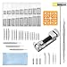 375 Pièces Chasse Goupille Montre, Kit Reparation Montre, Kit Outil pour Montre, Outil Bracelet Montre, pour Raccourcir Bracelet Montre, Montre Demontage, Changer la Sangle
