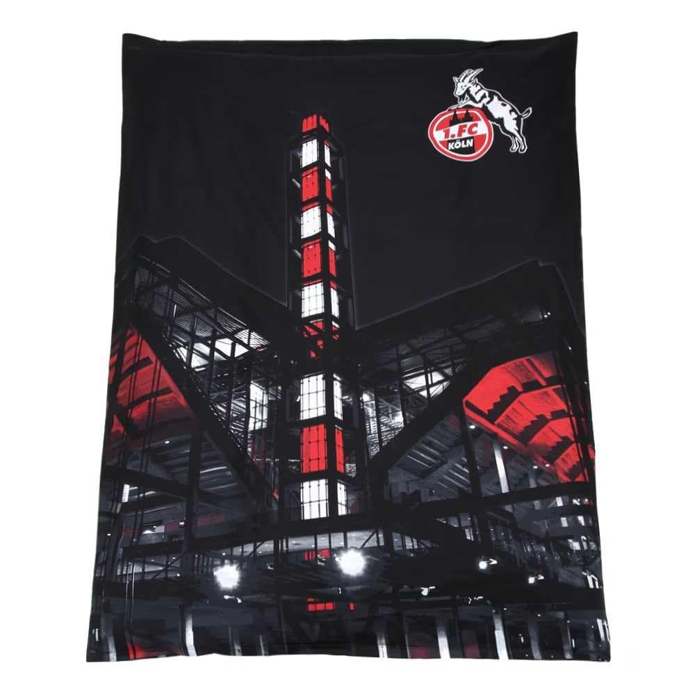 1. FC Köln Bettwäsche - Stadion - 2teilig 135 x 200 cm
