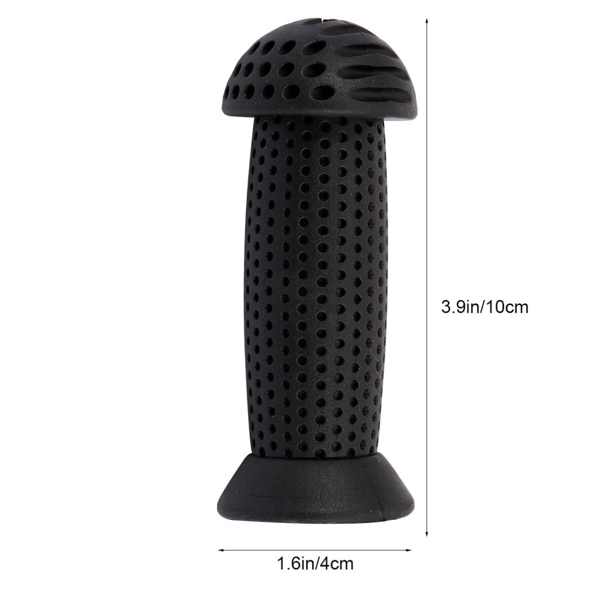 Gatuida Poignée De Vélo Poignées De Guidon De Vélo Accessoires Couvre-guidons Extrémités De Barre Guidoline Vélo Enfants Manchons De Guidon Black Caoutchouc