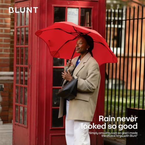 Image of BLUNT Metro Windproof Travel Umbrella - 39 inch Compact Umbrella for Wind and Rain, Portable, Heavy Duty, UV Protection
