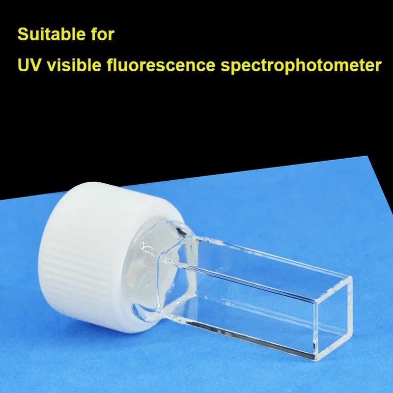 10 mm Quarz-Spiralrillen-Kolorimetrieschale – 3,5 ml, kompatible Laborausrüstung