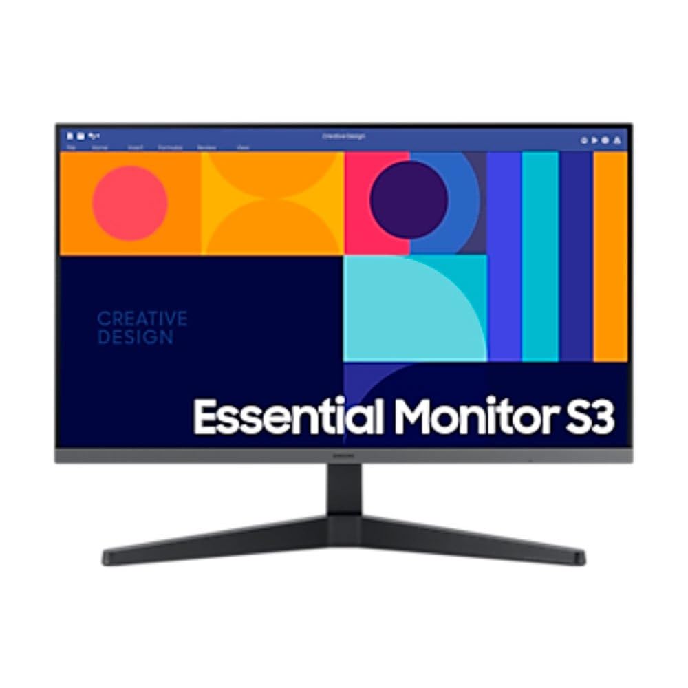 Samsung - Pantalla para PC Gaming S33GC de 27 Pulgadas, 100 Hz, 4 m, Pantalla IPS, Full HD 1920 x 1080,1000: 1, 250 CD/m², Flicker-Free, Eye Saver Mode, FreeSync, HDMI, Display Port, USB