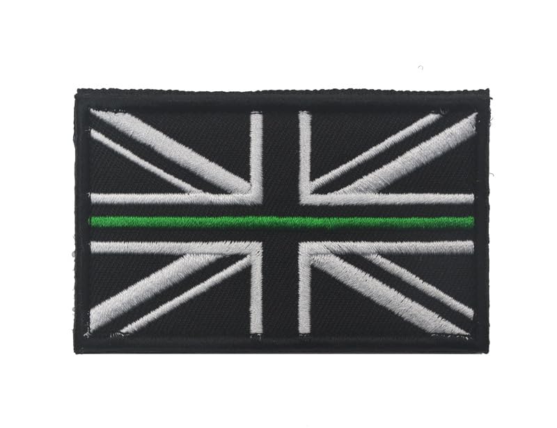 Military Patch British Flag Patch Cloth Patch Armband Embroidery Hook and Loop Morale Patch Flag