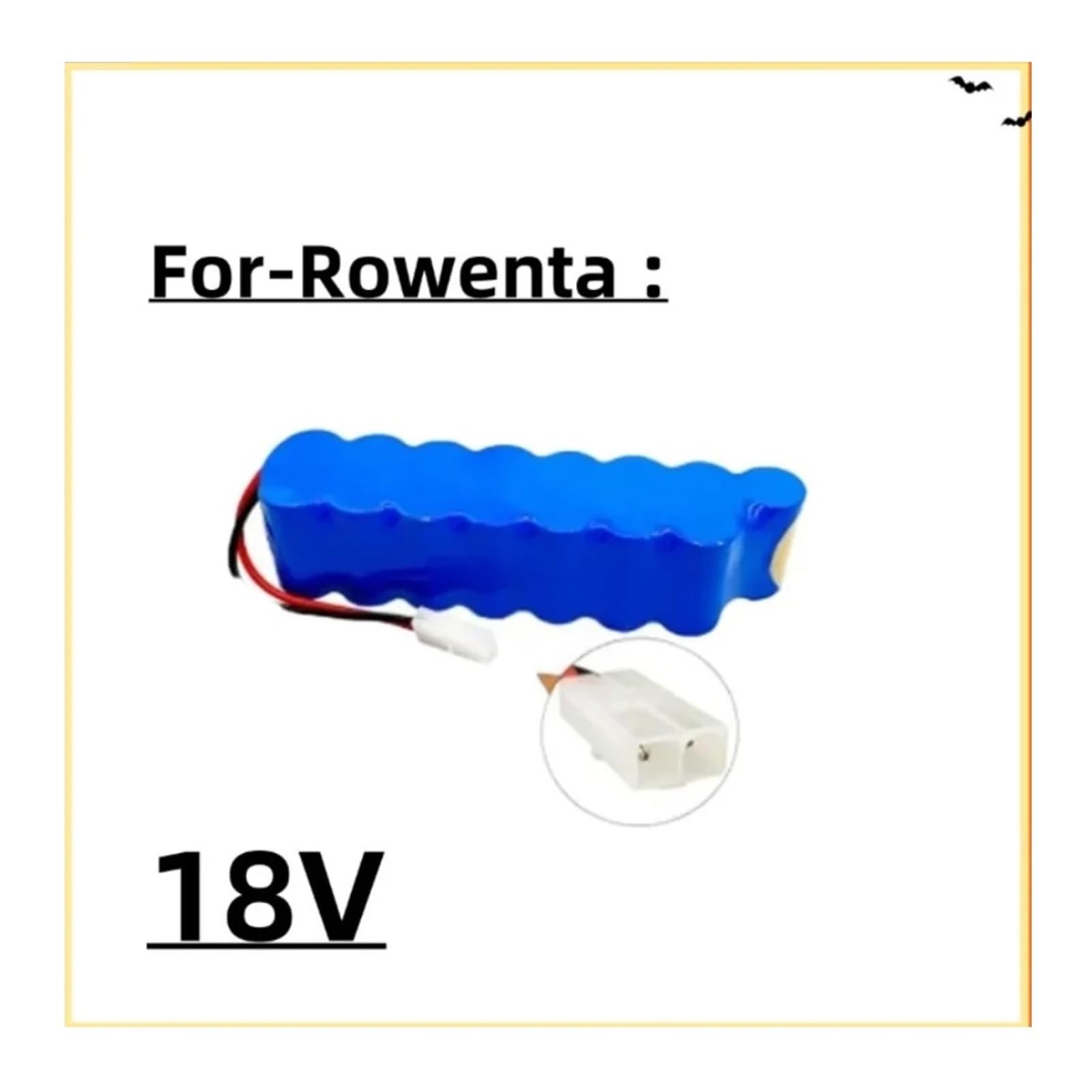 Kompatybilny z akumulatorem niklowo-wodorowym Rowenta 18 V 9800 mAh CD do odkurzacza RH8771, akumulatorem do odkurzacza P102(4800mAh)