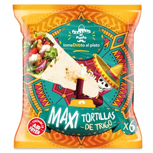 Tortillas de trigo maxi Al Punto Dia bolsa 360 g