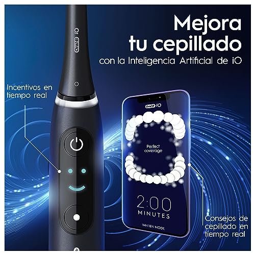 Cepillos de dientes Oral-B iO 8 con pantalla color y tecnología magnética 3