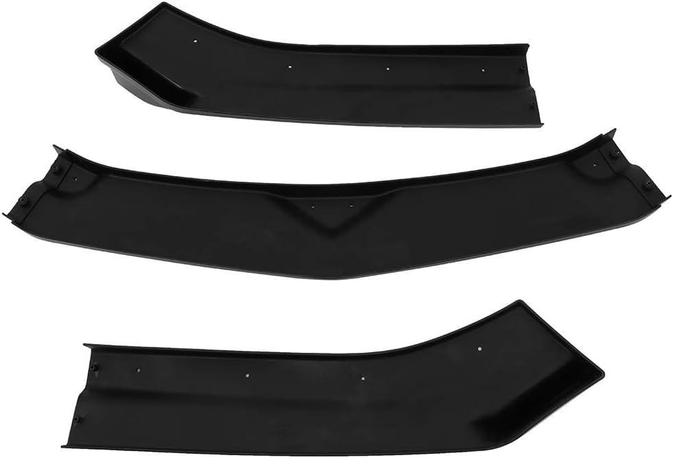 OCPTY 3PCS PP Car Front Bumper Spoiler Lip fit for 2015-2018 for Chevrolet Camaro